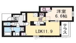 シュシュ・シャンブル弐番館間取り図面
