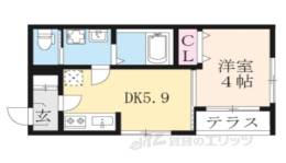プリマヴェーラ九条間取り図面