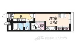 レオパレス眺湖１間取り図面