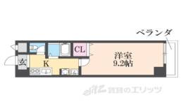 アートプラザ京田辺３間取り図面