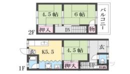 竹田アパート間取り図面