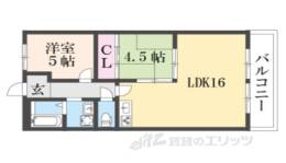ライゼックス長浜　２間取り図面