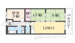 ライゼックス長浜　２間取り図面