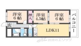 ライゼックス長浜　１間取り図面