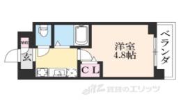 キャンパスヴィレッジ京都衣笠間取り図面