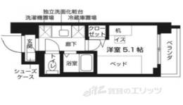 キャンパスヴィレッジ京都衣笠間取り図面