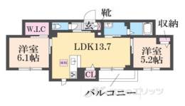 シャーメゾン新栄間取り図面