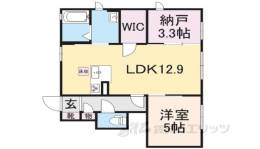 グランメゾン　エスポワール　２間取り図面
