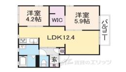 志おみコーポC間取り図面