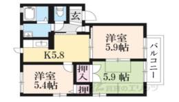 志おみコーポC間取り図面