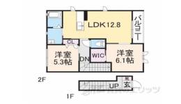 エスポアール　Ｎ間取り図面