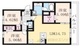 オリーブ嵯峨間取り図面