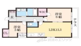 サクシード伏見車町２ｎｄ間取り図面
