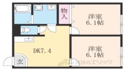 クレストコートＮＡＧＡＴＡ間取り図面