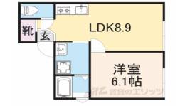 クレストコートＮＡＧＡＴＡ間取り図面
