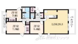 ハウス花ノ木間取り図面