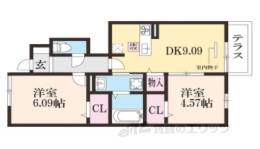 アリビオ西内貴間取り図面