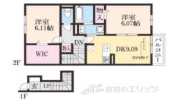 アリビオ西内貴間取り図面