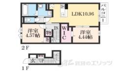 アリビオ西内貴間取り図面