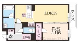 メルベイユ間取り図面