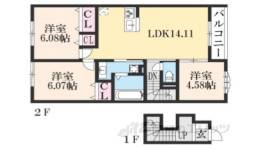 秀豊2号館間取り図面