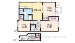 ビバーチェ２間取り図面