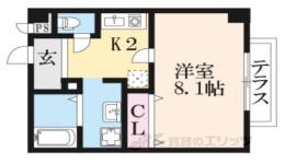 Ａ．Ｅ．Ｍサボヌール間取り図面
