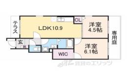 アドウェル壱番館間取り図面