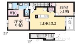 グラース　アンジュ間取り図面