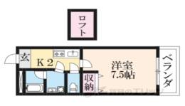 ハイアール２１間取り図面