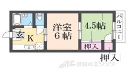 ハイツトミダ間取り図面