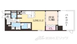 リーガル京都西陣２間取り図面