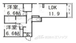 シャーメゾン久我間取り図面