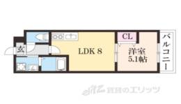 CULTI京都六地蔵間取り図面