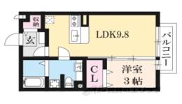メゾンラトゥールA棟間取り図面