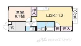 クレストビレッジ３間取り図面