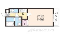 エステイトＥ桂川Ａ棟間取り図面