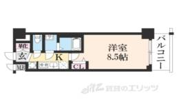 アドバンス京都エーデル間取り図面
