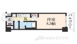 アドバンス京都エーデル間取り図面
