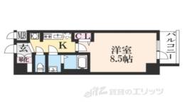 アドバンス京都エーデル間取り図面