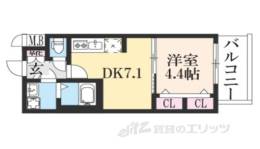 アドバンス京都エーデル間取り図面