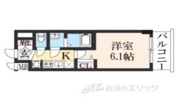 アドバンス京都エーデル間取り図面