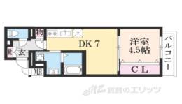 アドバンス京都エーデル間取り図面