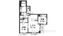 シャーメゾン北山上賀茂間取り図面