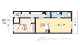 ＳｈａＭａｉｓｏｎ　ＮａｇａｉｋｅＢ間取り図面