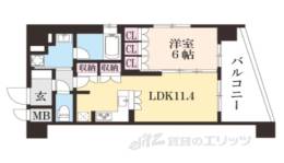 リーガル京都西陣２間取り図面
