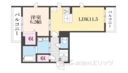 コンフォート石原間取り図面