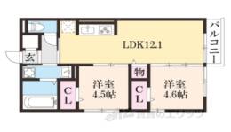 D-ROOMエスポワール間取り図面