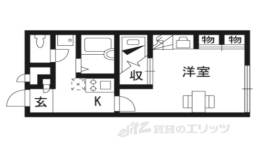 レオパレスエレガンス藤間取り図面