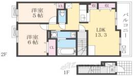 レイラ堀間取り図面